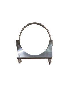 5" Flat Saddle SS U-Bolt Clamp