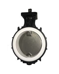 5" BlackMaxx Composite Butterfly Valve, Stainless-Steel Disc