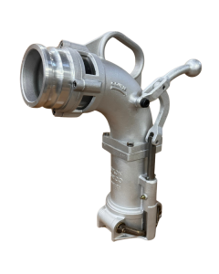 4" Aluminum Bay-Lite Tall Drop Elbow Assembly w/Side Lever