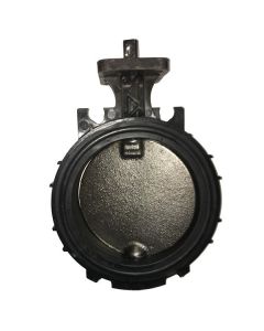 6" Butterfly Valve Black Maxx Valve, Ductile Disk, Buna Seat
