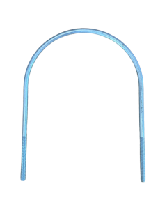 7" U-Bolt, Zinc Plated