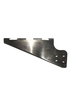 Fender Bracket, Aluminum, Center/Right, Groove Down