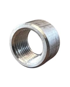 0.50" Aluminum Half Coupling Pipe Thread