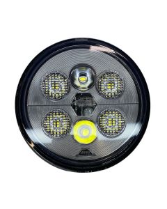 Betts 4" Clear, Trapezoidal Flood, Par 36, Multi-volt, 7500 Candlepower