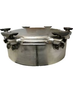 Manhole, 20", Stainless Steel, 6" Collar, Betts