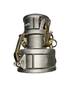 3" Aluminum Female Coupler X 2" Female Coupler