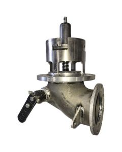Betts Emergency Valve, 4" X 4", Flanged, 90 Degrees