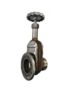 Betts Stainless Gate Valve 3" TTMA Flange x 3" Threaded Pipe