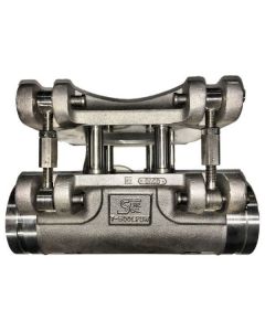 5" X 4" Civacon Low Profile Straight Tee, GXG