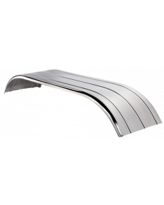 105" Rib Down Aluminum Rear Fender