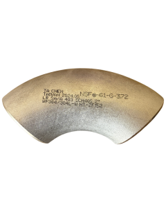 2" Stainless Steel Elbow Long-Radius, 90-degree