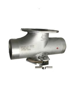 4" BTI SandHog Bottom Drop Tee, PXP