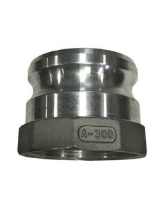 3" Aluminum Adapter X Female NPT