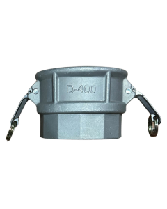 4" Coupler X Female Thread, Aluminum