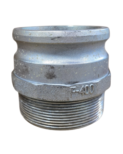 4" Part F (Male Adapter x MNPT), Ductile Iron