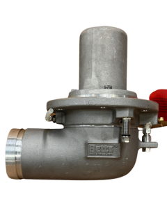 3" Emergency Valve, Internal Air, Elbow Grooved