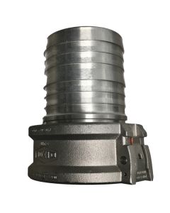 4" Aluminum Coupler X Hose Shank