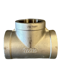 1.5" NPT Threaded Female Tee