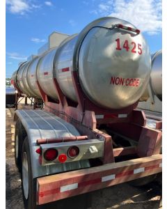 USED 1992 POLAR 6500 GAL 1 CMPT CHEMICAL TRAILER FOR SALE