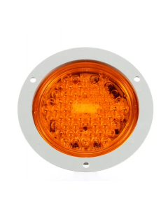 Super 44, LED Strobe, 42 Diode, Yellow, Class II, Fit N' Forget SS, 12V