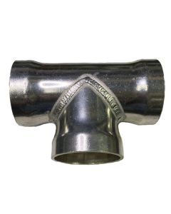 4" Aluminum Belled Tee, SCH-40