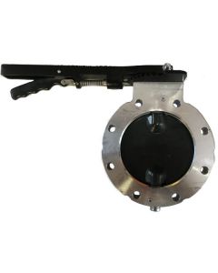 4" Betts Wet-R-Dri TTMA Flanged Metering Butterfly Valve