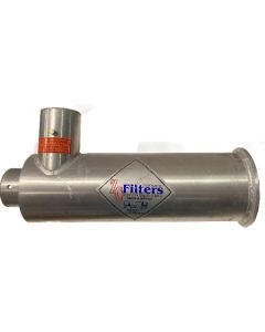 ZC Filter Canister, 4” TTMA Inlet & Outlet