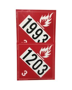 1203/1993 Rigid Vinyl Placard