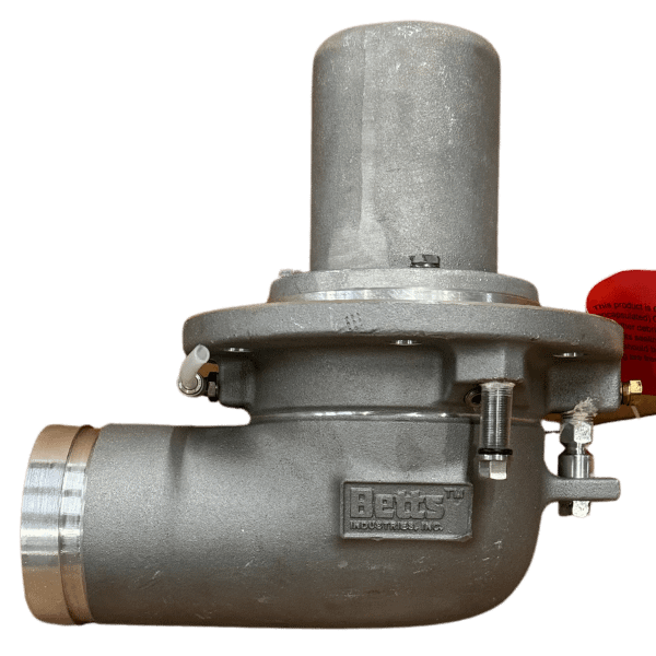 3" Emergency Valve, Internal Air, Elbow Grooved