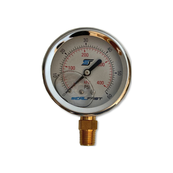 Gauge 2.5" 60 PSI/HG