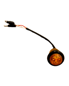 LED Side Marker Amber Light With Grommet