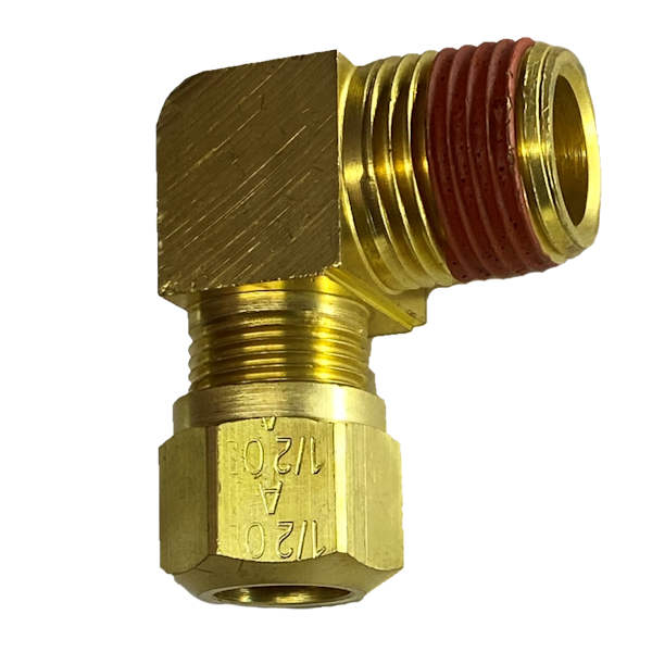 Nylon Air Brake Male 90 1/2" X 1/2"