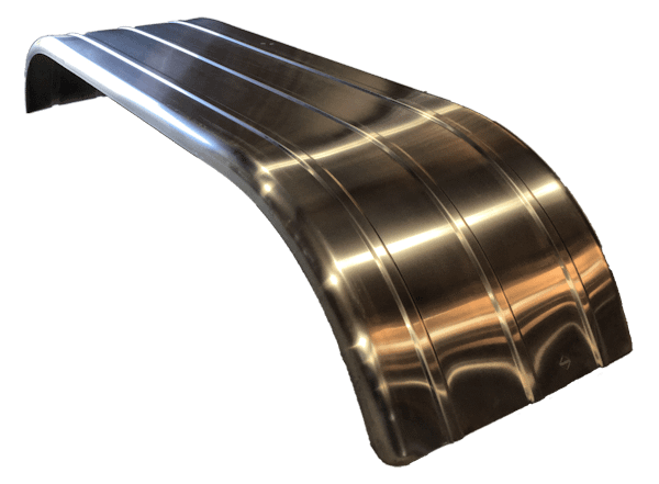 93" Rib Up Aluminum Rear Fender