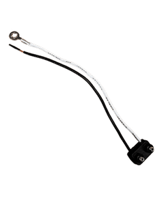 Pigtail Right Angle Plug, Single Contact, 6" Lead