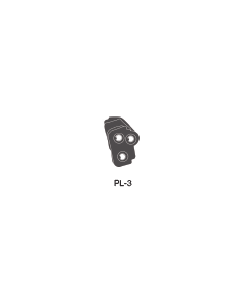PL-3 Jumper w/ .180 Receptacle Adapter for Strobe Lights