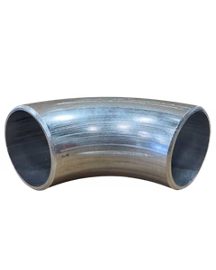 4" Aluminum Long Radius, 90-Degree Weld Elbow