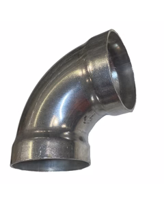 4" 90 Aluminum Short Radius, S