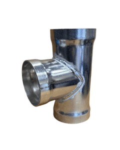 4" Aluminum Tee Short Seamless