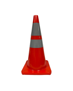 Cone, Orange, 28, Reflective