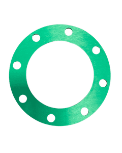3" TTMA Green FKM Viton Flange Gasket, 1/8" Thick