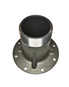 4" TTMA Flange X 3" Male Thread, Extended Length