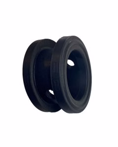2" Butterfly Seat Buna Black
