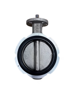 5" Aluminum Butterfly Valve, Ductile Disc, Buna Seat