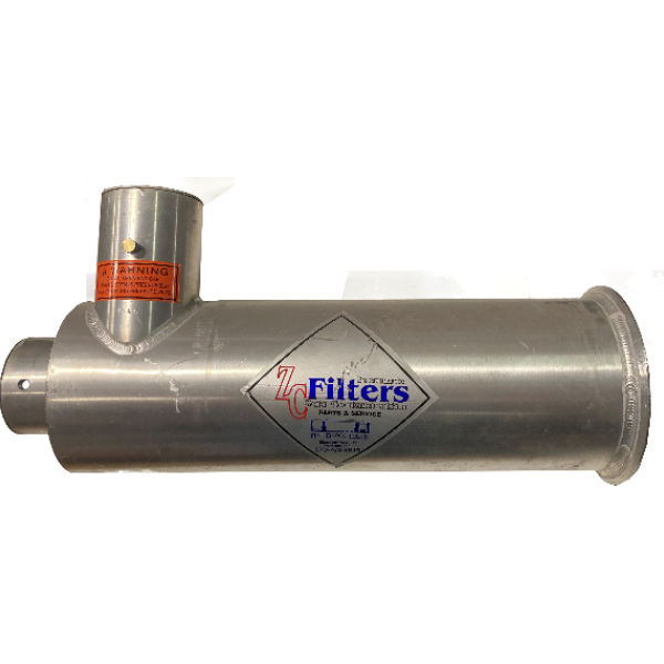 ZC Filter Canister, 4&rdquo; TTMA Inlet & Outlet