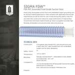 SIGMA-FDW_FDA_PVC_Grounded_Food-Grade_Suction_Hose